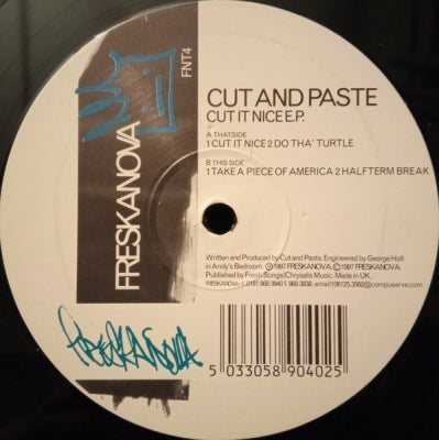 CUT AND PASTE - Cut It Nice E.P.
