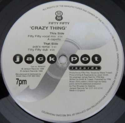 FIFTY FIFTY - Crazy Thing