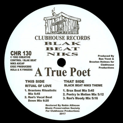 BLAK BEAT NIKS - A True Poet