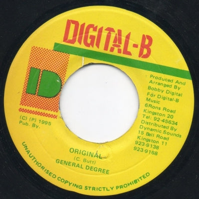 GENERAL DEGREE - Original / Gunman (Version)