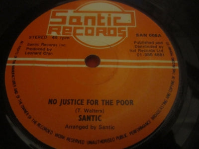 SANTIC - No Justice For The Poor / Dub For The Poor