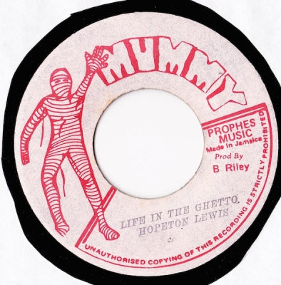 HOPETON LEWIS - Life In The Ghetto / Version.