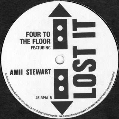 FOUR TO THE FLOOR FEATURING AMII STEWART - Lost It