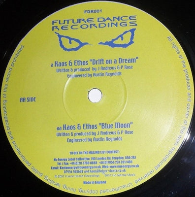 KAOS & ETHOS - Drift On A Dream / Blue Moon