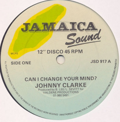 JOHNNY CLARKE / RONNIE DAVIS & JAH STITCH - Can I Change Your Mind / Ride Your Donkey