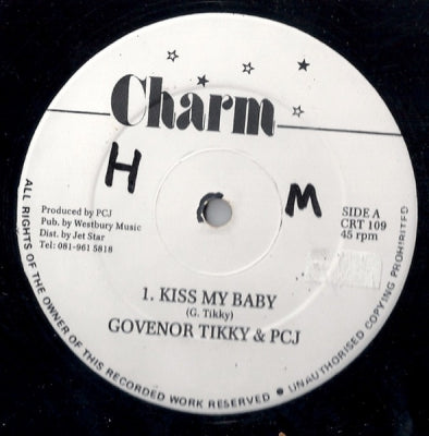 GOVENOR TIKKY & PCJ - Kiss My Baby / Version