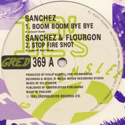 SANCHEZ & FLOURGON / XTERMINATOR CREW - Boom Boom Bye Bye