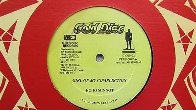ECHO MINOTT / DERRICK IRIE - Girl Of My Complection / Man Dem