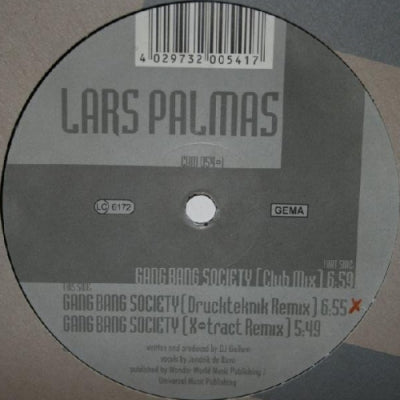 LARS PALMAS - Gang Bang Society
