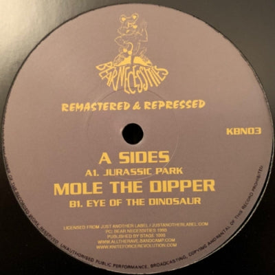 A SIDES & MOLE THE DIPPER - Jurassic Park / Eye Of The Dinosaur