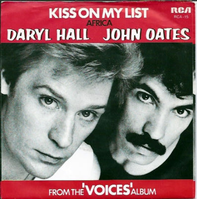 DARYL HALL & JOHN OATES - Kiss On My List / Africa