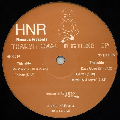 CHRIS ENERGY - Transitional Rhythms EP