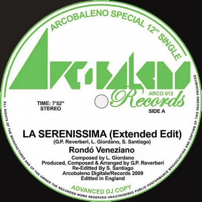 RONDó VENEZIANO / LOS ANGELES T.F. - La Serenissima / Magical Body