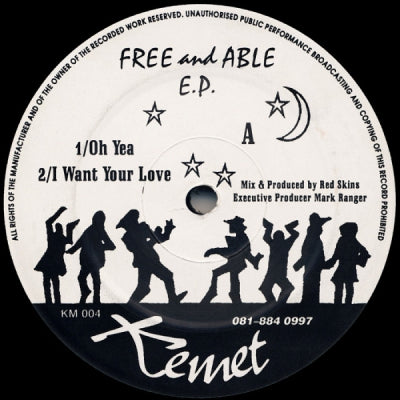 RED SKINS - Free And Able E.P.