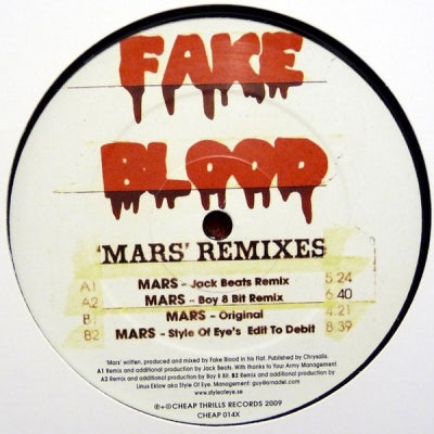 FAKE BLOOD - Mars