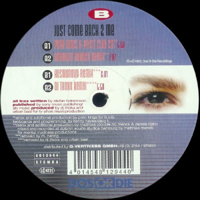 HYPERTROPHY - Just Come Back 2 Me