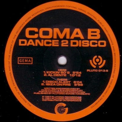 COMA B - Dance 2 Disco