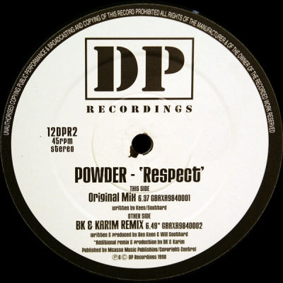 POWDER - Respect