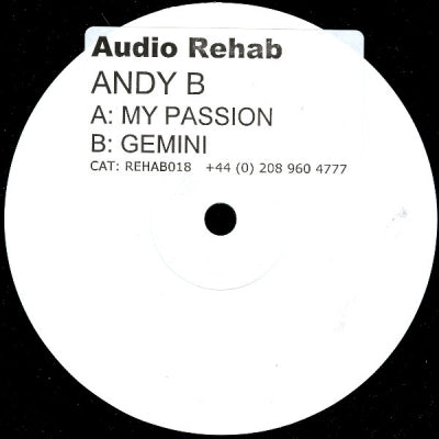 ANDY B - My Passion / Gemini