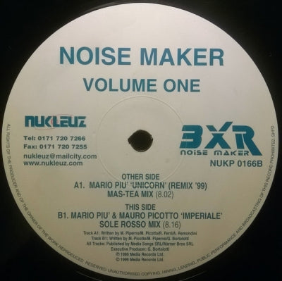 VARIOUS - Noise Maker Volume One