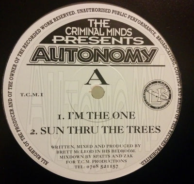 AUTONOMY - I'm The One