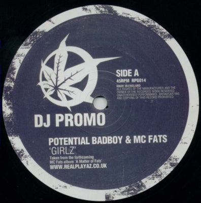 POTENTIAL BADBOY FEAT. MC FATS & YUSH - Girlz / Jump 2 The Sound