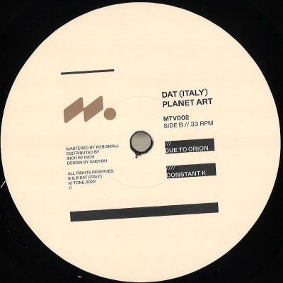 DAT (ITALY) - Planet Art EP