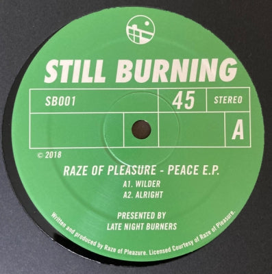 RAZE OF PLEASURE - Peace E.P.