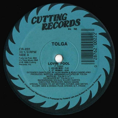 TOLGA - Lovin' Fool