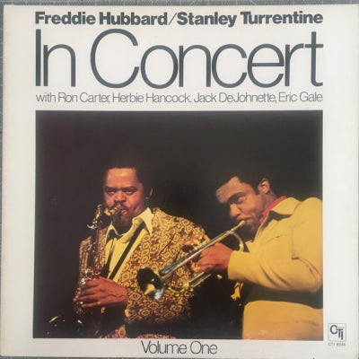 FREDDIE HUBBARD / STANLEY TURRENTINE - In Concert Volume One