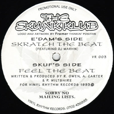 THE SKUNK KLUB - Feel The Beat / Skratch The Beat