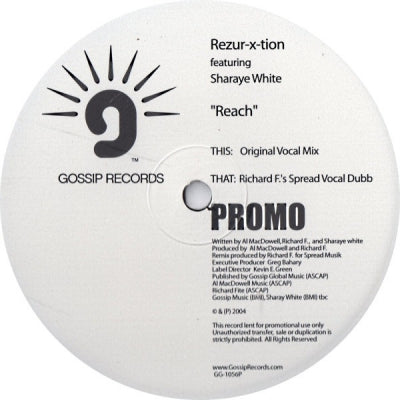 REZUR-X-TION FEATURING SHARAYE WHITE - Reach
