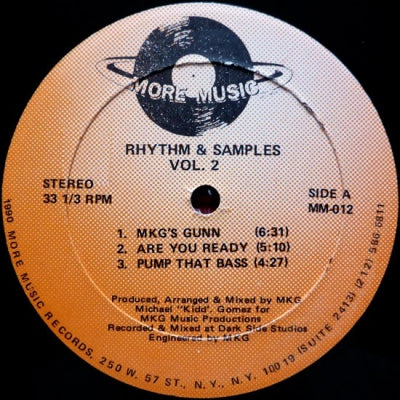 MICHAEL "KIDD" GOMEZ - Rhythm & Samples Vol. 2