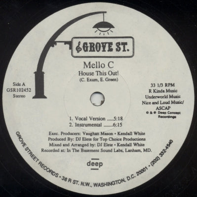 MELLO C - House This Out