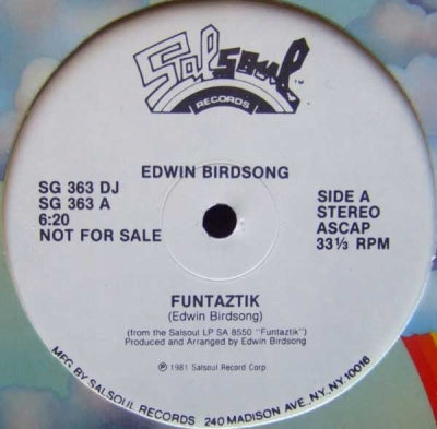 EDWIN BIRDSONG - Funtaztik / Win Tonight