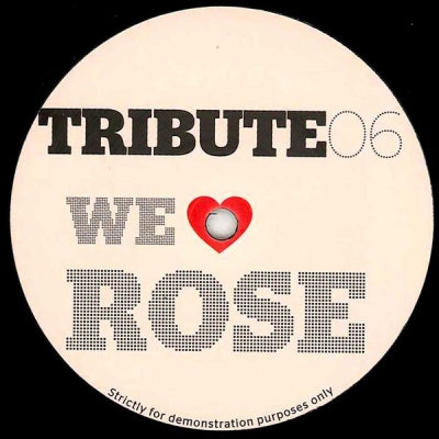 UNKNOWN ARTIST - We Love Rose