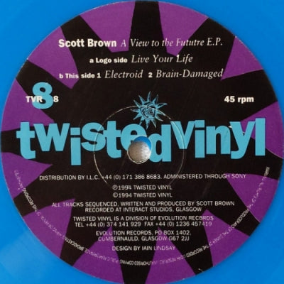 SCOTT BROWN - A View To The Future EP