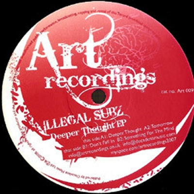 ILLEGAL SUBZ - Deeper Thought EP
