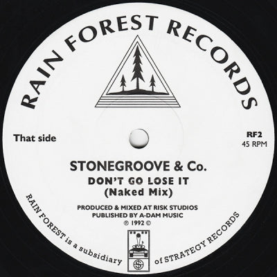 STONEGROOVE & CO. - Don't Go Lose It