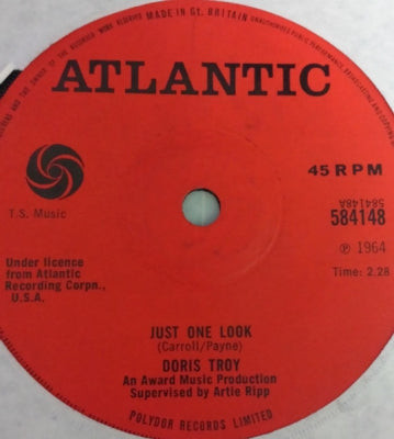 DORIS TROY - Just One Look / What'chagonna Do About It