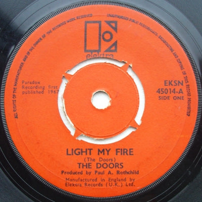 THE DOORS - Light My Fire / The Crystal Ship