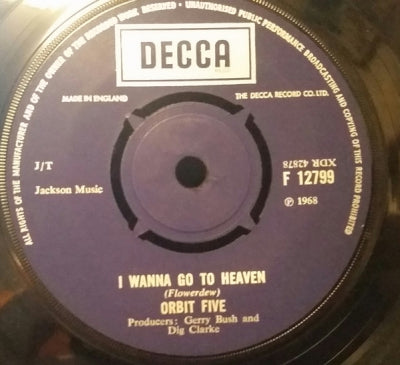ORBIT FIVE - I Wanna Go To Heaven / Walking