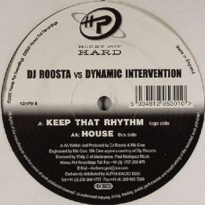 DJ ROOSTA VS DYNAMIC INTERVENTION - Keep That Rhythm / House