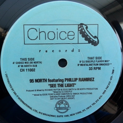 95 NORTH FEATURING PHILLIP RAMIREZ - See The Light