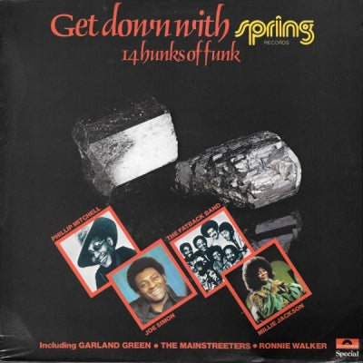VARIOUS ARTISTS - Get Down With Spring - 14 Hunks Of Funk