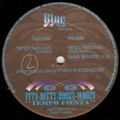 ITTY BITTY BOOZY WOOZY - Tempo Fiesta / Funkin' & Tranzin'