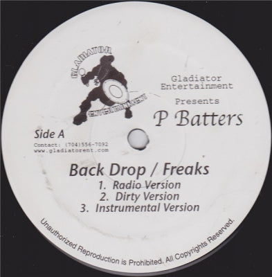 P. BATTERS - Back Drop / Freaks