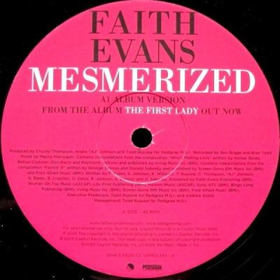 FAITH EVANS - Mesmerized