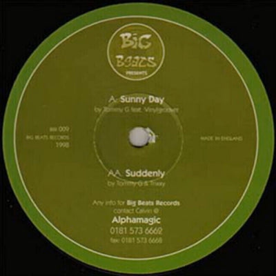 TOMMY G FEAT. VINYLGROOVER / TOMMY G & TRIXXY - Sunny Day / Suddenly