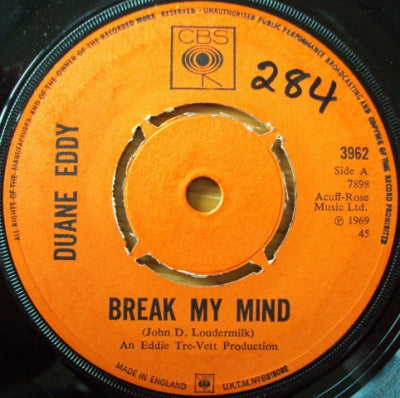 DUANE EDDY - Break My Mind / Lovingbird